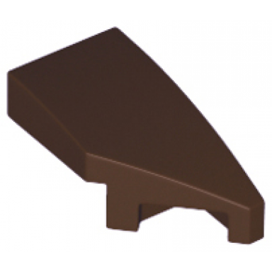 dark brown wedge 2 x 1 x 2 3 right