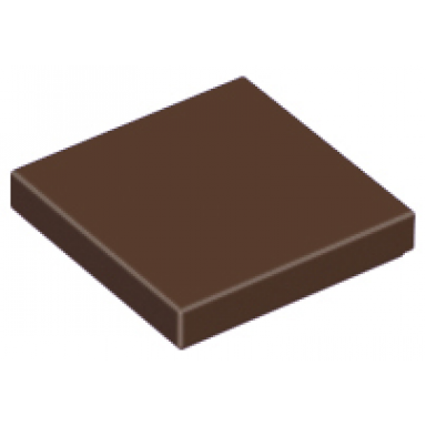 dark brown tile 2 x 2