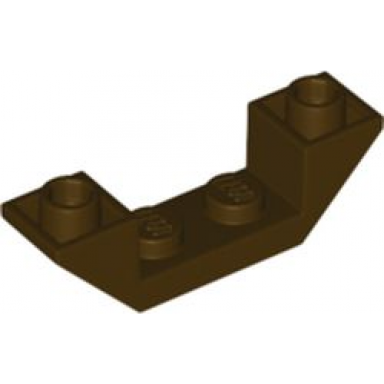 dark brown slope inverted 45 4 x 1 double