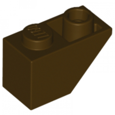 dark brown slope inverted 45 2 x 1