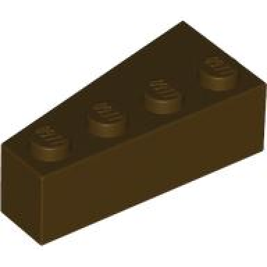 dark brown wedge 4 x 2 right