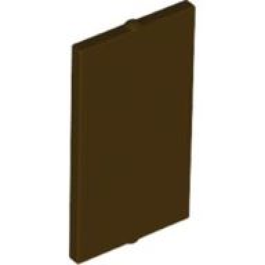 dark brown glass for window 1 x 2 x 3 flat front
