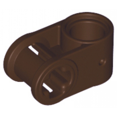 dark brown technic axle and pin connector perpendicular