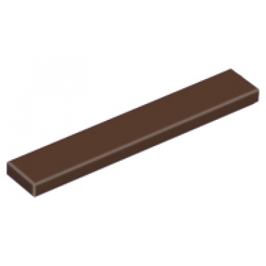dark brown tile 1 x 6
