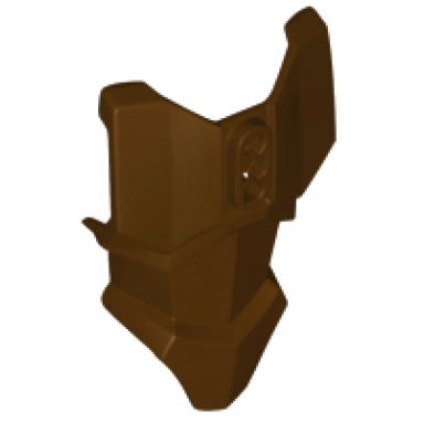 dark brown large figure torso armor with 2 chest holes