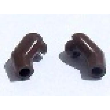 dark brown arm matching left and right pair