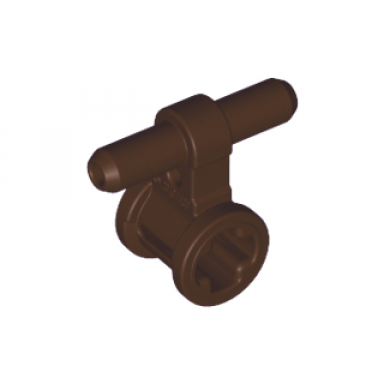 dark brown pneumatic hose connector with axle connector