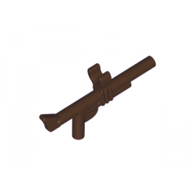 dark brown minifigure weapon gun rifle with clip