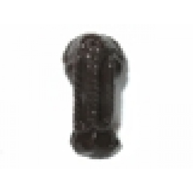 dark brown minifigure hair female long top braided