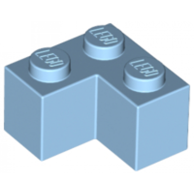 maersk blue brick 2 x 2 corner