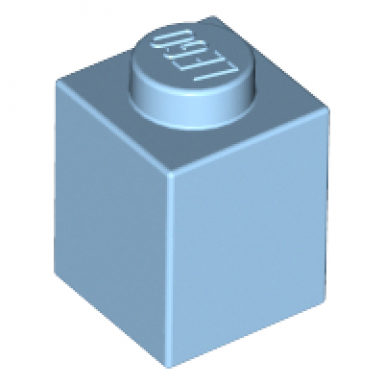maersk blue brick 1 x 1