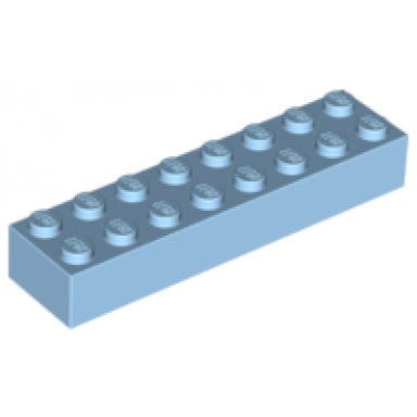 maersk blue brick 2 x 8