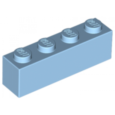 maersk blue brick 1 x 4