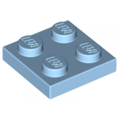 maersk blue plate 2 x 2