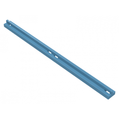 maersk blue train track rail straight 16l with slots