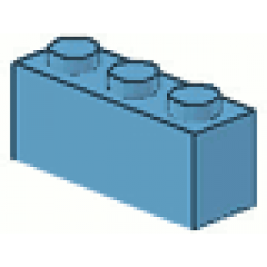 maersk blue brick 1 x 3