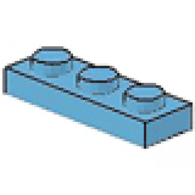 maersk blue plate 1 x 3