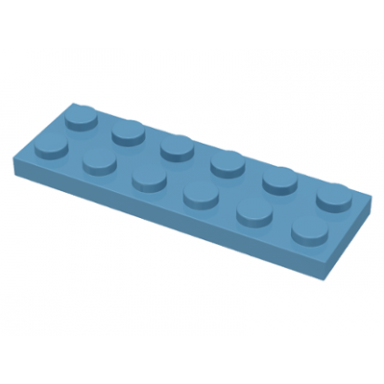 maersk blue plate 2 x 6
