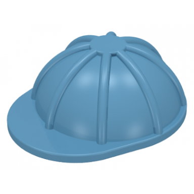 maersk blue minifigure headgear helmet construction