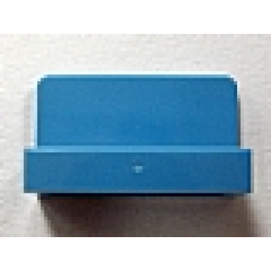 maersk blue panel 1 x 2 x 1 with rounded corners
