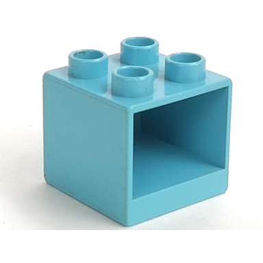 maersk blue duplo furniture cabinet 2 x 2 x 1 1 2
