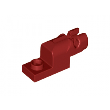 dark red projectile launcher 1 x 2 mini blaster shooter