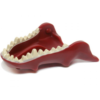 dragon head lotr jaw lower with spikes and tan teeth pattern