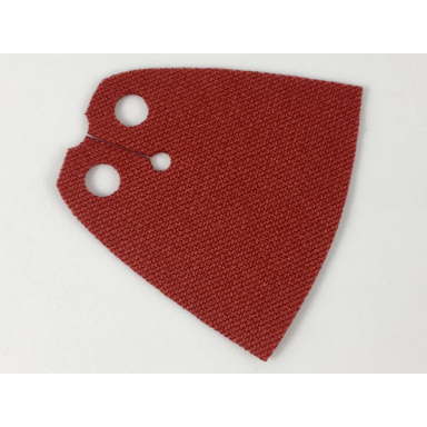 dark red minifigure cape cloth standard - spongy stretchable fabric - 3.9cm height
