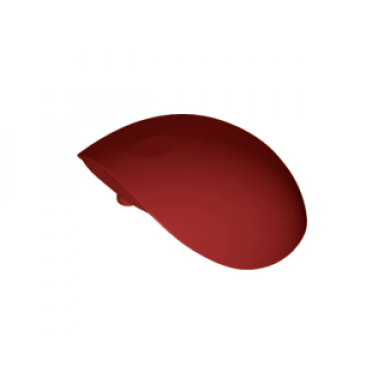 dark red large figure armor round smooth
