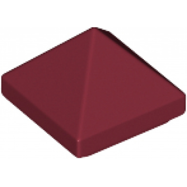 dark red slope 45 1 x 1 x 2 3 quadruple convex pyramid