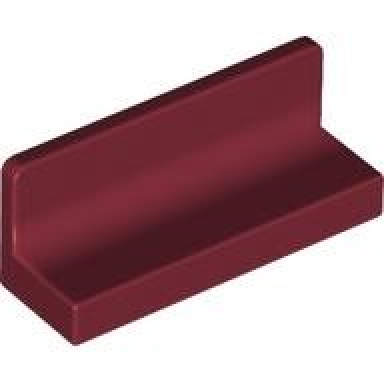 dark red panel 1 x 3 x 1