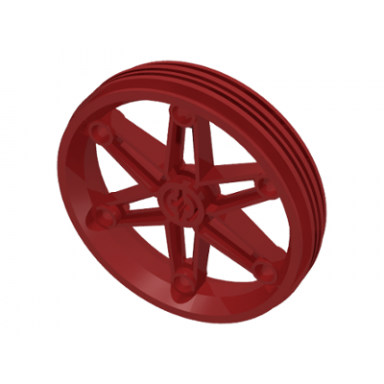 dark red wheel 61.6mm d x 13.6mm motorcycle
