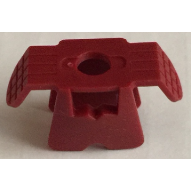 dark red minifigure armor samurai ninja with shoulder pads
