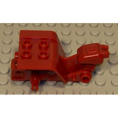 dark red tricycle body top with dark red chassis 30187 30188