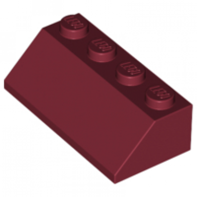 dark red slope 45 2 x 4