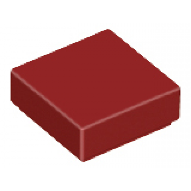 dark red tile 1 x 1