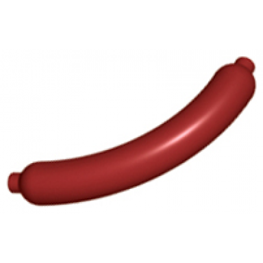 dark red hot dog sausage