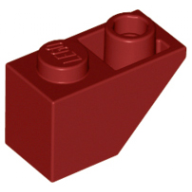 dark red slope inverted 45 2 x 1