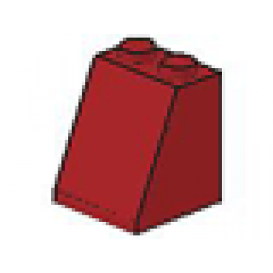 dark red slope 65 2 x 2 x 2 without bottom tube