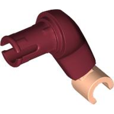 dark red arm large with pin left with light nougat hand