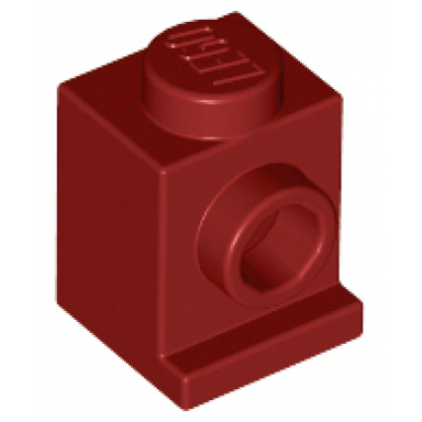 dark red brick modified 1 x 1 with headlight