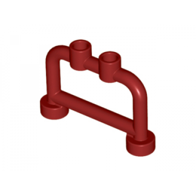 dark red bar 1 x 4 x 2 with open studs