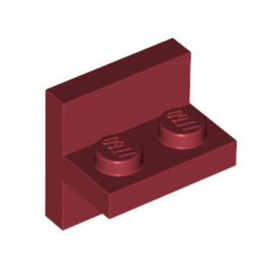 dark red bracket 2 x 2 - 1 x 2 centered