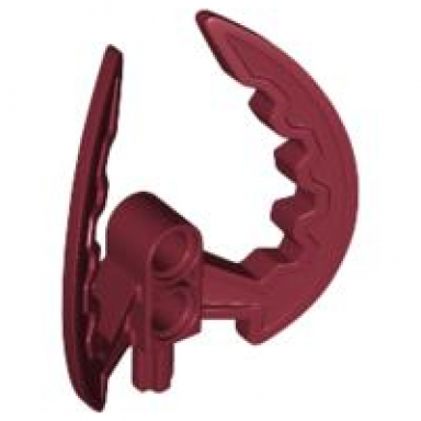 dark red bionicle toa nuva climbing claw kodan ball half