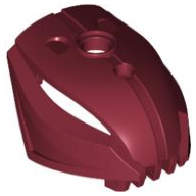 dark red bionicle head rahkshi