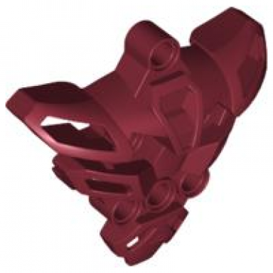 dark red bionicle matoran chest torso