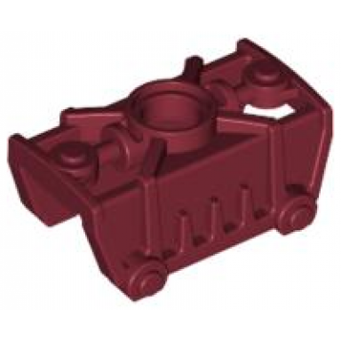 dark red bionicle toa metru knee cover