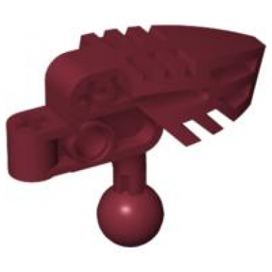 dark red bionicle head connector block vahki