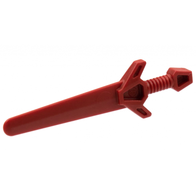 dark red minifigure weapon sword greatsword angular
