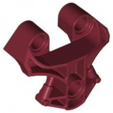 dark red bionicle toa metru chest cover